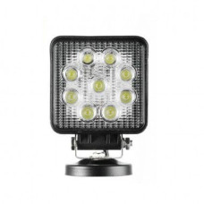 Додаткова LED фара Лідер / 110x110x50 mm / 27W / 3W * 9 / 10-30V / Ближнє світло 1 шт