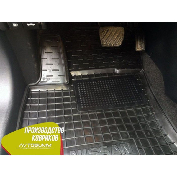 Водительский коврик в салон Nissan Qashqai 2007- (Avto-Gumm)