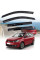 Дефлекторы окон ветровики Volkswagen Touran II 2010-2015 Минивэн Скотч 3M Voron Glass