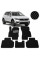 Коврики в салон EVA для Volkswagen Tiguan II USA Allspace 2015- с подпятником Черные-Чорний кант 5 шт