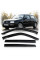 Дефлекторы окон ветровики Volkswagen Golf III 1991-2002 Хечбек Скотч 3M Voron Glass
