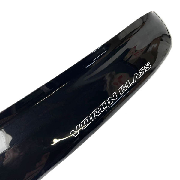 Дефлектор капота мухобойка для ВАЗ 2110 / 2111 / 2112 (Евро Крипление) Voron Glass