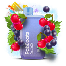RabBeats (Elf Bar) RC10000 Grape Cherry Виноград Вишня