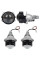 Автомобільні BI-LED лінзи 3 дюйми D70 мм Sigma Super X2 55/65Вт 5500К 2 чіпа 2 шт
