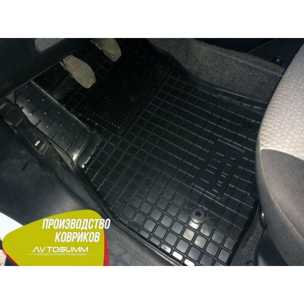 Водійський коврик в салон Fiat Doblo 2010- (Avto-Gumm)