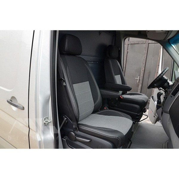 Авточохли MW Brothers для Mercedes Sprinter ( 1+2 ) c 2006-2017 (Серія Premium)