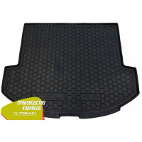 Автомобільний килимок в багажник Hyundai Grand Santa Fe 2013 - Base / Гумовий (Avto-Gumm)