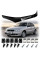 Дефлектор капоту мухобійка для Daewoo Lanos 2005- Євро кріплення Voron Glass