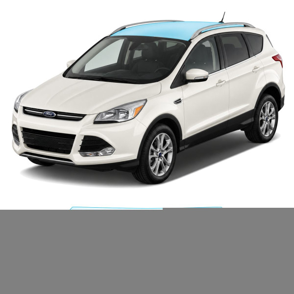 Антигравийная защитная бронепленка по лекалам для Ford Kuga II 2013-2019 - зоны дверей и стойки окон