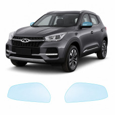 Антигравийная защитная бронепленка по лекалам для Chery Tiggo 4 I 2017-2022 - зеркала