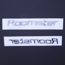 Эмблема надпись Roomster скотч 3М 220 x 25 мм раздельные Польша