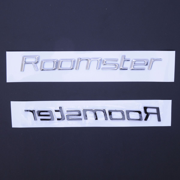 Емблема напис Roomster скотч 3М 220 x 25 мм роздільна Польща