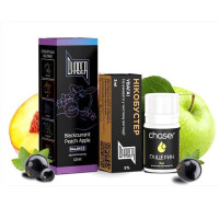 Жидкость Chaser Самозамес Black ULTRA 30ml Black ULTRA 30ml Blackcurrant Peach Apple