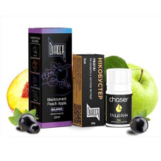 Рідина Chaser Самозаміс Black ULTRA 30ml Black ULTRA 30ml Blackcurrant Peach Apple 