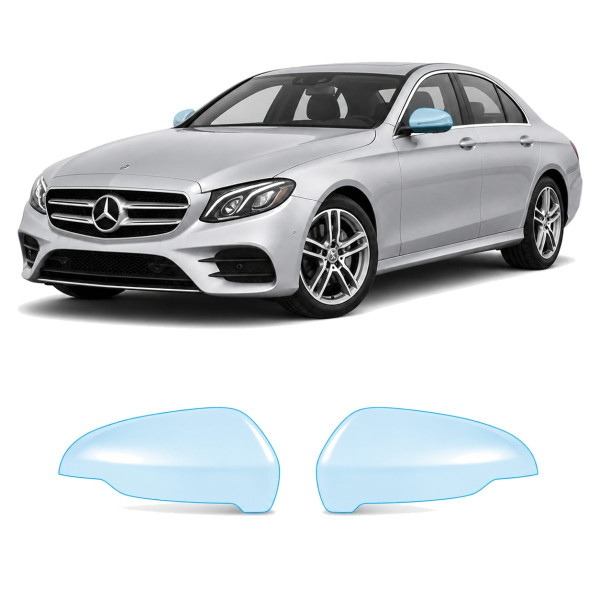 Антигравийная защитная бронепленка по лекалам для Mercedes-Benz E-Class W213 2016-2020 - зеркала