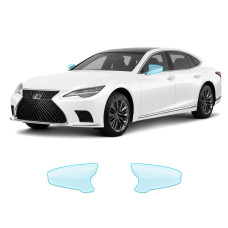 Антигравийная защитная бронепленка по лекалам для Lexus LS XF50 facelift 2021- зеркала