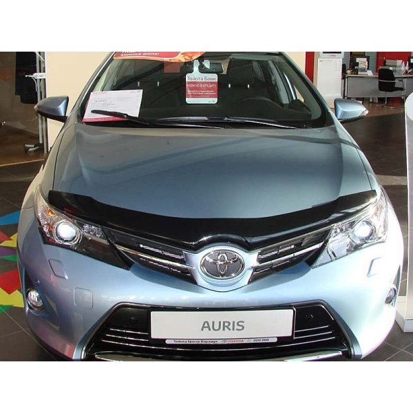 Дефлектор капоту мухобійка Toyota Auris 2012-