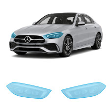 Антигравійна захисна бронеплівка за лекалами для Mercedes-Benz C-Class W206 2021- оптика (фари та ПТФ)