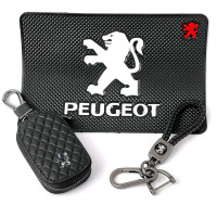 Автонабор №66 для Peugeot Коврик Брелок плетеный карабином чехол для автоключей