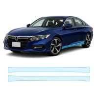 Антигравійна захисна бронеплівка за лекалами для Honda Accord X 2018-2020 - нижня зона кузова пороги