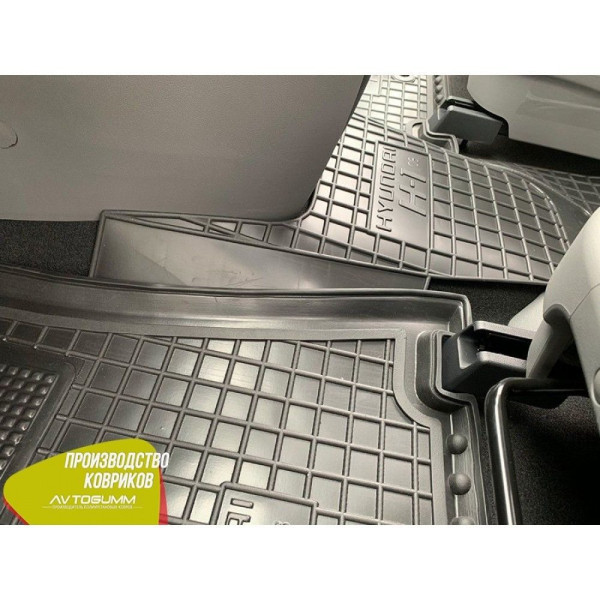 Автомобільні килимки в салон Hyundai H1 2007 - передні (Avto-Gumm)
