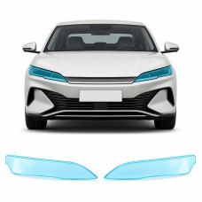 Антигравійна захисна бронеплівка за лекалами для BYD Qin L (Seal 06 / Seal 6 DM-i) I 2024- оптика (фари та ПТФ)