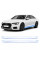 Антигравийная защитная бронепленка по лекалам для Audi A6 C8 facelift 2023-2025 - нижняя зона кузова пороги