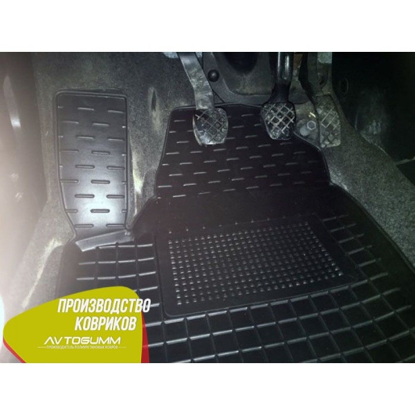Водійський коврик в салон Skoda Fabia 2000- (Avto-Gumm)