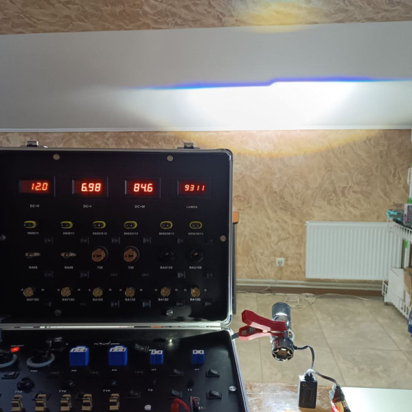 LED лампи автомобільні H4 Mini 160/170W 18000Lm 6000K (Лінзовані D35 мм З Оманкою Canbus) F60