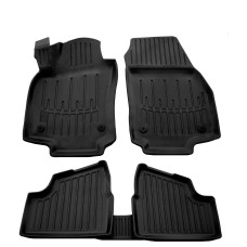 Автомобильные 3D коврики в салон для Opel Astra H (hatchback/universal) 2004-2010 / Высокий борт