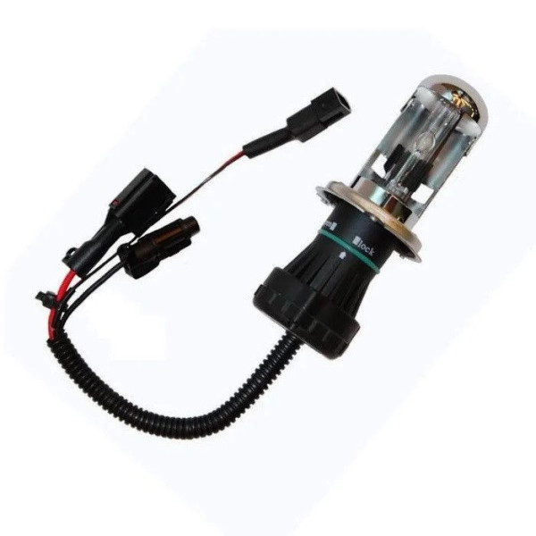 Лампа Ксенон H4 4300K 35W EvroAuto H/L+шторки (1шт)