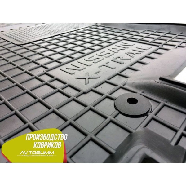 Водительский коврик в салон Nissan X-Trail (T31) 2007- (Avto-Gumm)