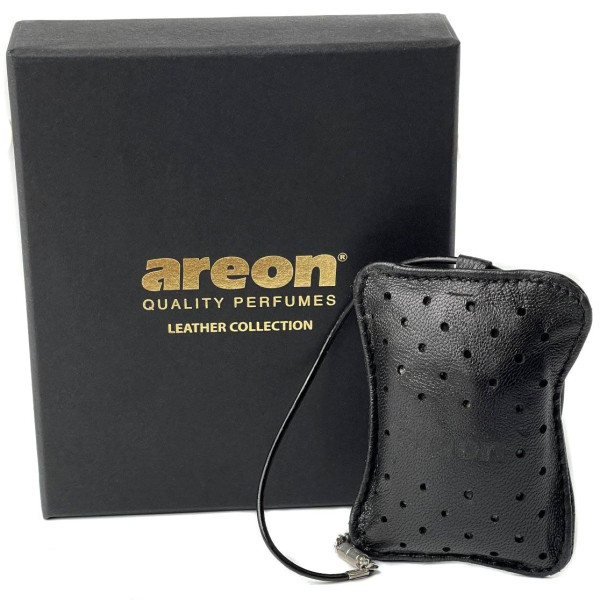 Ароматизатор воздуха на зеркало Areon Gold Star Leather Collection кожа Оригинал (3233)