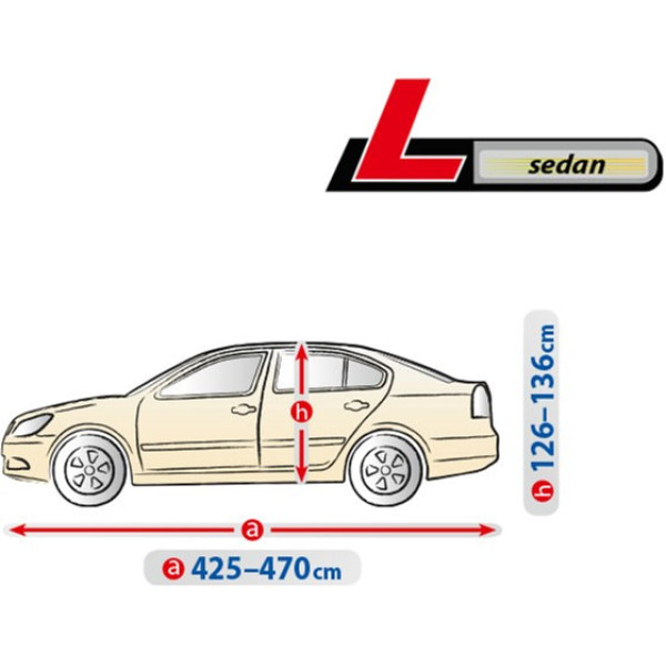 Тент автомобильный для Седана Kegel-Blazusiak L 483x178x120 см Mobile Garage (5-4112-248-3020)