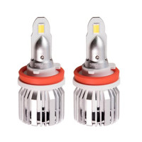LED лампи для авто NAOEVO S4 LED H8 H9 H11 H16 Flip Chip 9-16V 2*30W 3600Lm EMERGENCY 3000K 6500K