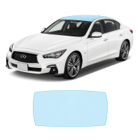 Антигравійна захисна бронеплівка за лекалами для Infiniti Q50 V37 facelift 2018-2023 - зона даху
