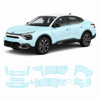 Антигравійна захисна бронеплівка за лекалами для Citroen C4 X I 2022- повний кузов