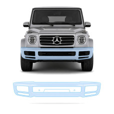 Антигравийная защитная бронепленка по лекалам для Mercedes-Benz G-Class W463 2018- передний бампер