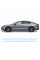 Антигравийная защитная бронепленка по лекалам для BYD Han II facelift 2023- нижняя зона кузова пороги