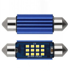 Світлодіод 12-24V Т11 31 мм SMD 12-2016 650Lm (Canbus Оманка) №114