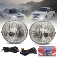 Противотуманные фары для Toyota Rav 4 2003-2008 Fortuner 2012-2015 Hilux 2005-2014 12V55W с проводкой Комплект (TY-461)