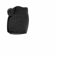 Водительский 3D коврик для Volkswagen Polo Sedan 2010-2020 / Высокий борт