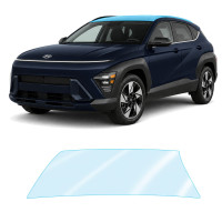 Антигравийная защитная бронепленка по лекалам для Hyundai Kona SX2 2023- зона крыши