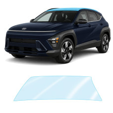 Антигравийная защитная бронепленка по лекалам для Hyundai Kona SX2 2023- зона крыши