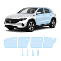 Антигравийная защитная бронепленка по лекалам для Mercedes-Benz EQA 2021- зоны дверей и стойки окон