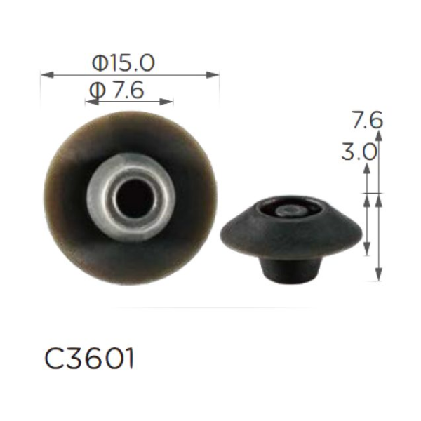 Заглушки кузова Honda 95550-07000 (C3601)