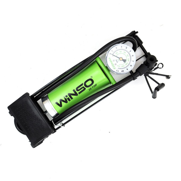 Насос ножний однопоршневий Ø 55*120мм Winso 120200 (3 дод. адаптера)