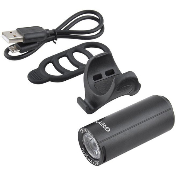 Велосипедная фара Grey's LED 1xCree 6 режимов 200 lm 700mAh (GR10160)