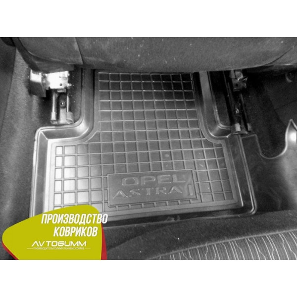 Автомобільні килимки в салон Opel Astra J 2009- (Avto-Gumm)