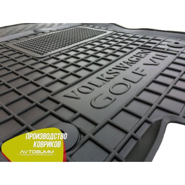 Водительский коврик в салон Volkswagen Golf 7 2013- (Avto-Gumm)